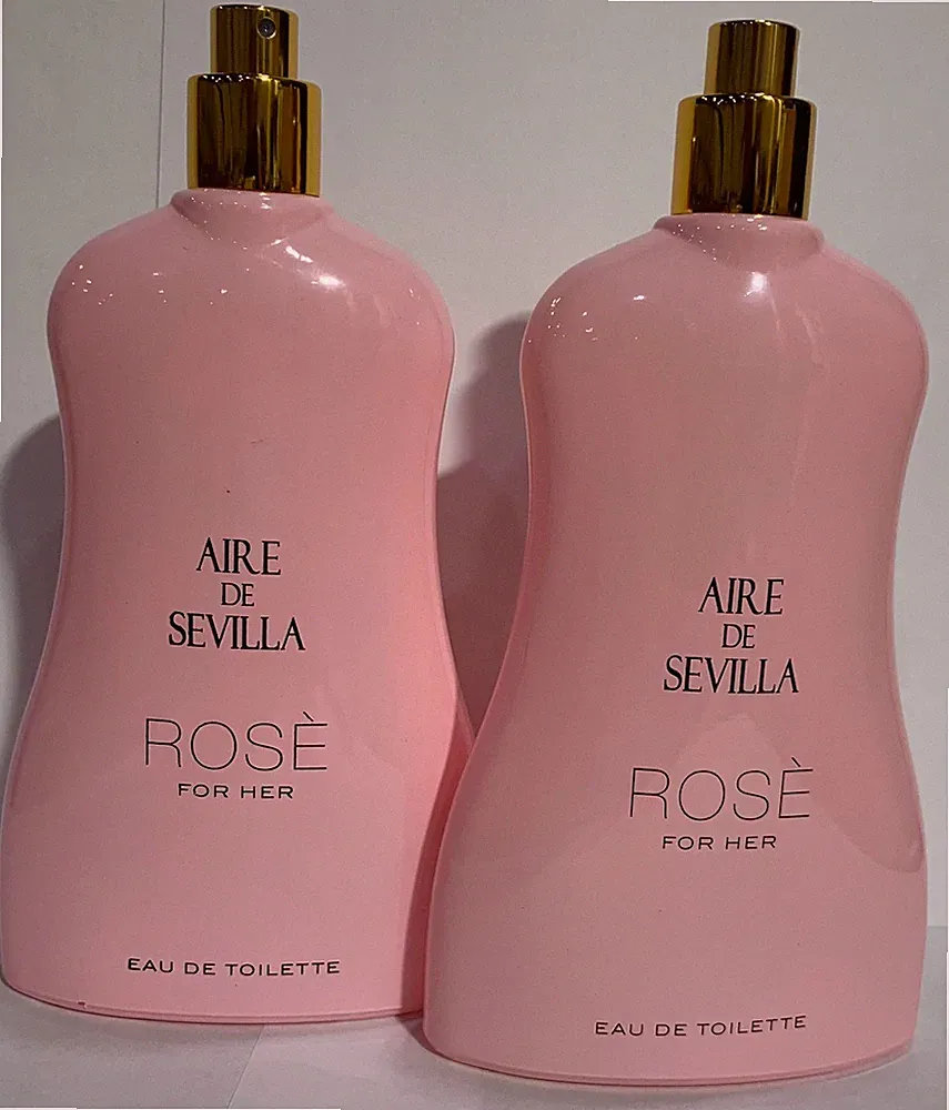 2x Instituto Español Aire de Sevilla Rose Cologne Perfume for Women Spray 5.1 oz