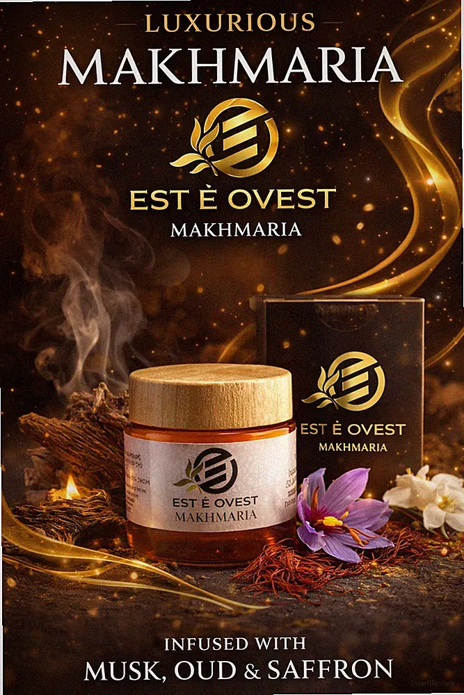 Luxury Makhmaria Solid Perfume 50g - Oud Musk Saffron - Long Lasting