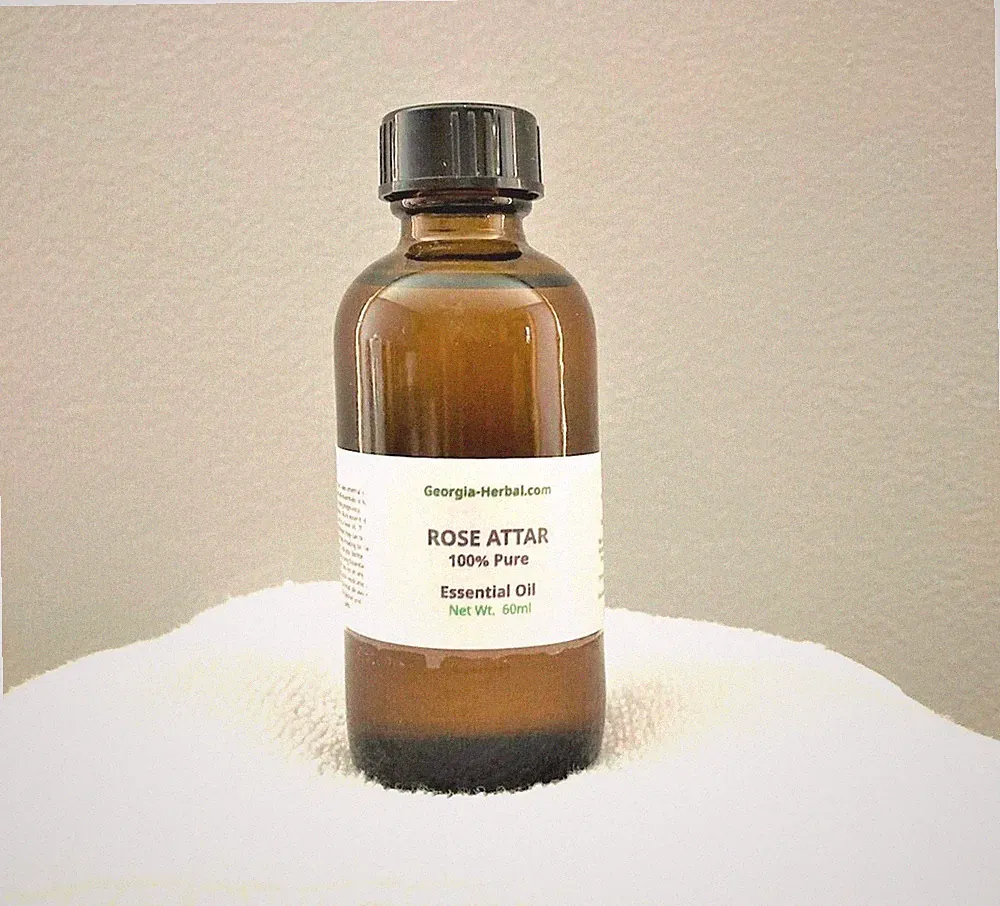 Rose Attar Essential Oil 100% Pure & Natural Essential Oil Uncut for Perfume