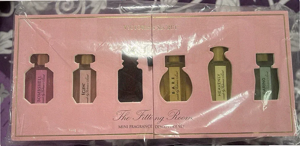 Victoria's Secret Mini Fragrance Discovery Set Eau de Parfum 6 x 0.34 fl oz